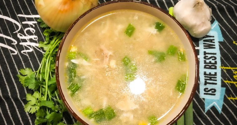 The Best Hearty Chicken Corn Soup (Instant Pot OR Stovetop)