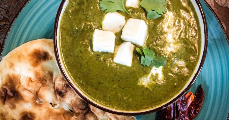 Palak Paneer – Spinach & Cheese