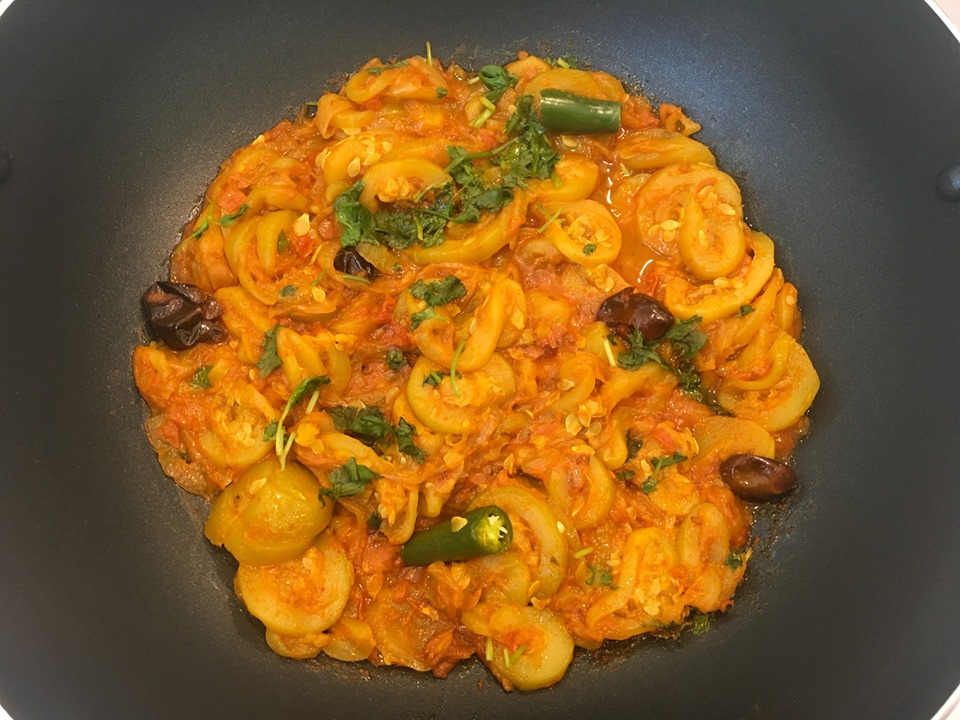 Zucchini & Squash Dish-  Turai ki bhujia