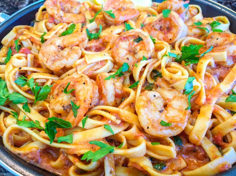 shrimp pasta 3