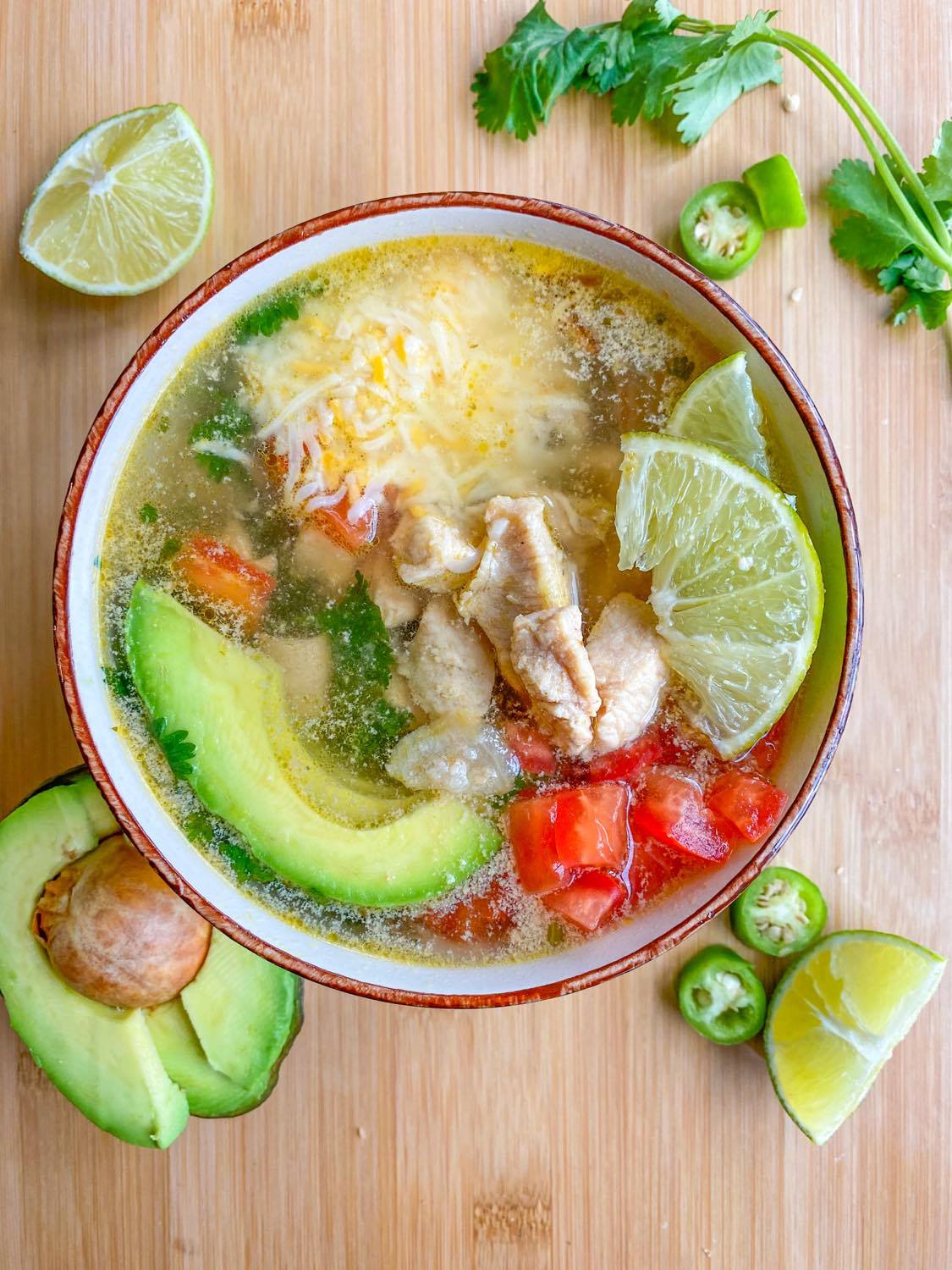 Chicken Lime Soup – Instant Pot