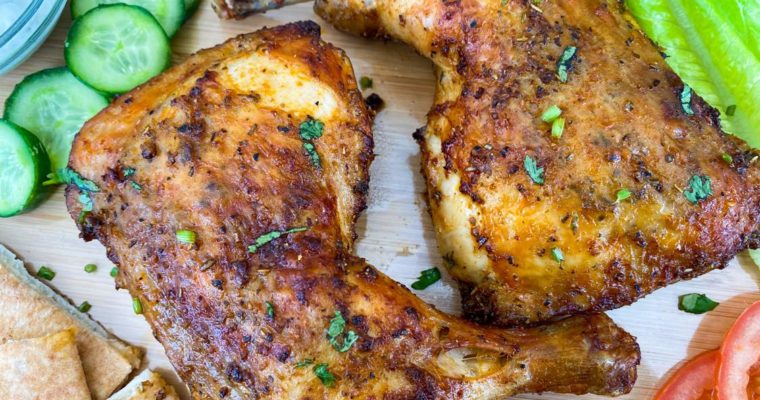 Best Mediterranean Chicken Leg Quarters – Air Fryer