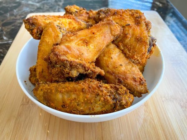 The Best Air Fried Chicken Wings - 4 Ways | The Spice Genie