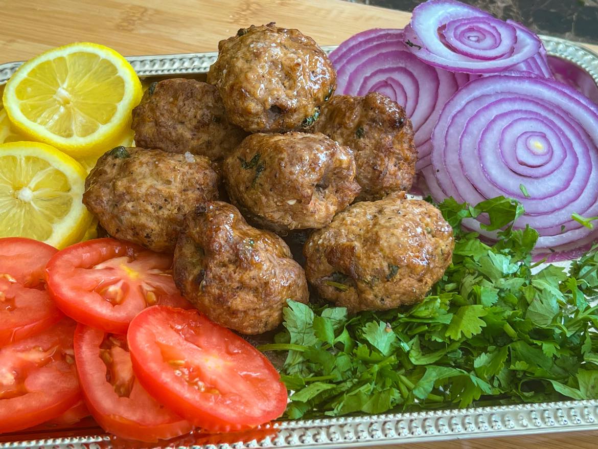 Delicious Gola Kabab Air Fried